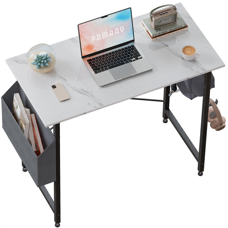 Bureau d'écriture rectangulaire l 32,01 po Roosendaal