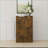 Shoe Cabinet, Walnut Brown Modern Minimalist 3-Layer Flip Bucket with Drawers, 31.5x11.8x20.5 Inches | Entryway | MDF-1745748967
