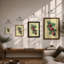 Strawberries And Leaves Botanical - Print-1327578133-1327578132