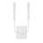 Treyvion Metal Candle Wall Light in White-1179606899