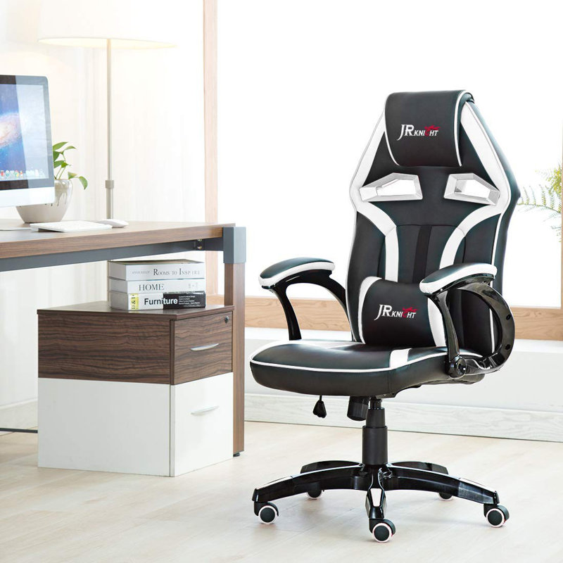 Office Chair, Black/White