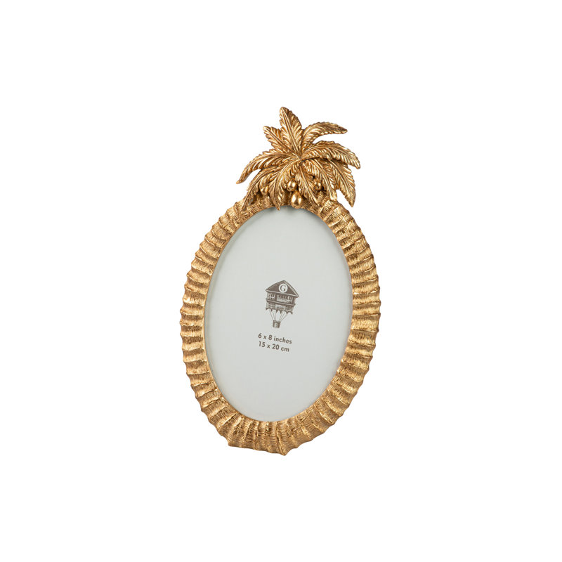 RESIN PHOTOFRAME 15X20 CM, Gold