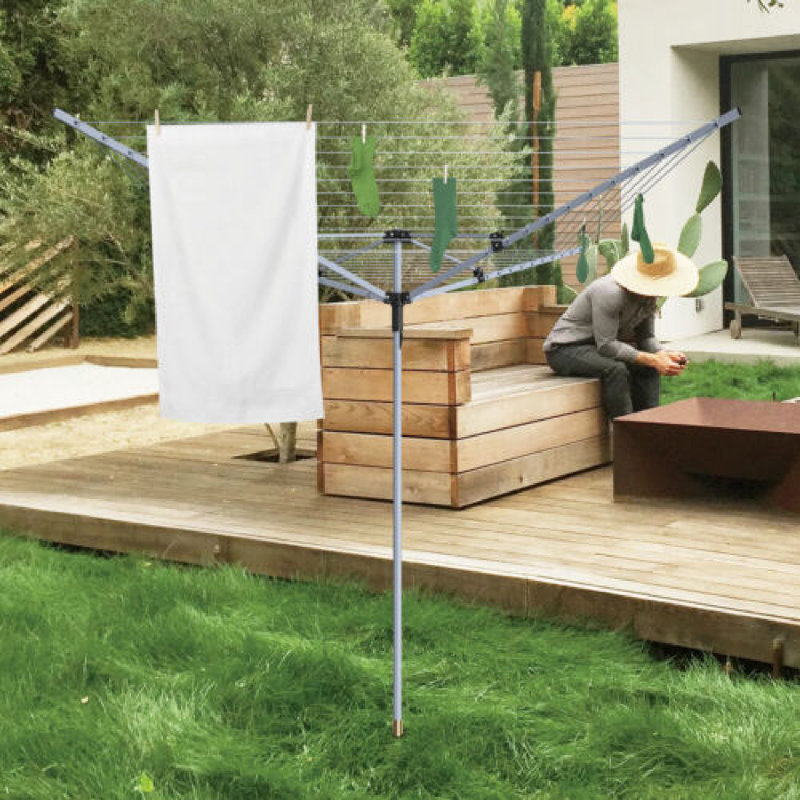 Metal Foldable Rotary / Umbrella Clothesline