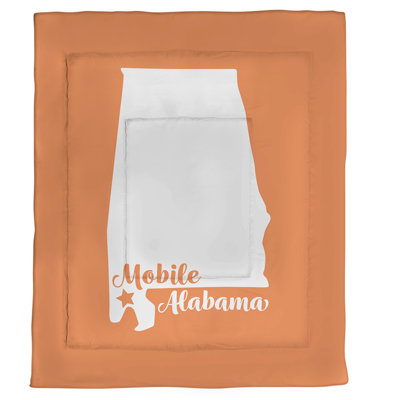 Alabama Modern & Contemporary Polyester Percale Comforter