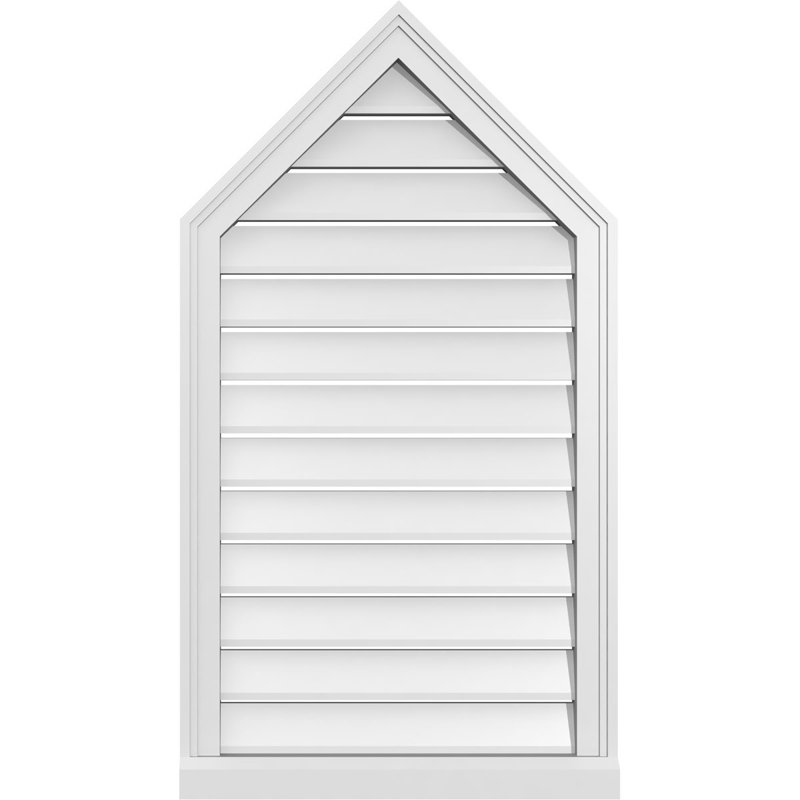 Bouche à pignon en uréthane fonctionnel Signature, H 40 po x l 22 po x P 2 po