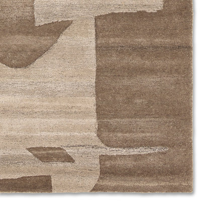  Tapis brun clair et gris Noverre ANT03