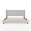 Lit plateforme tapissier Martha Stewart Kay-97967470-97967473