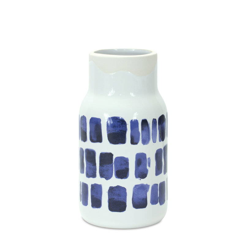 Ensemble de 2 vases de table en céramique 2 pièces Amieleigh