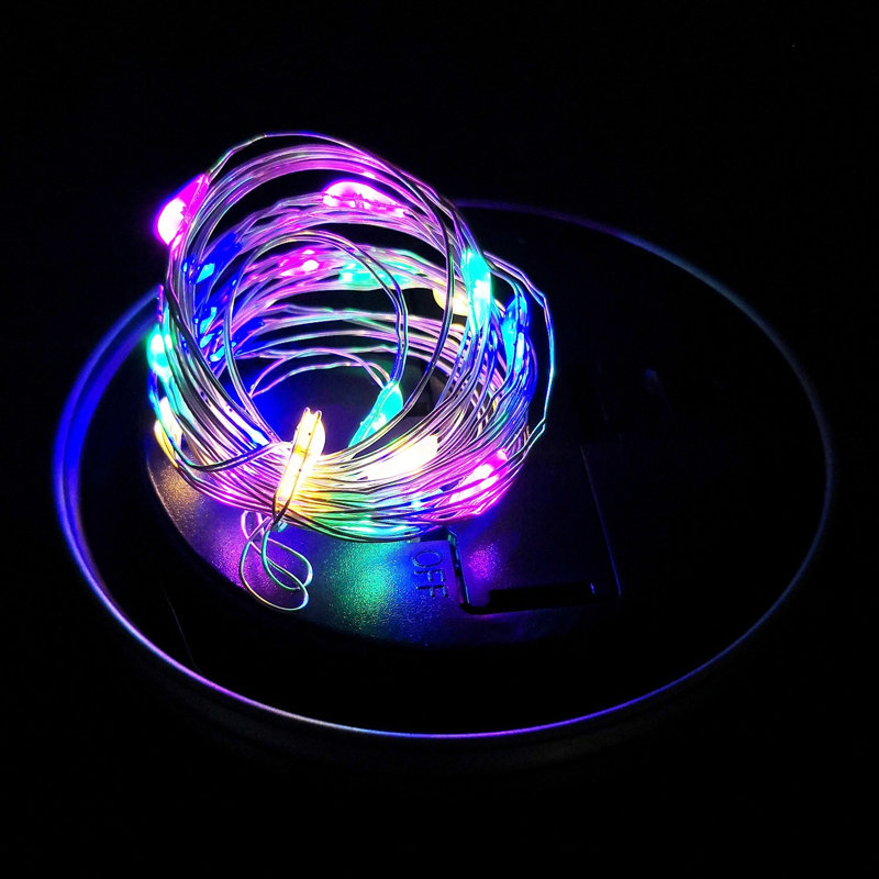 Tahlib 20 - Bulb 2.76 in. Solar Powered Fairy Lights