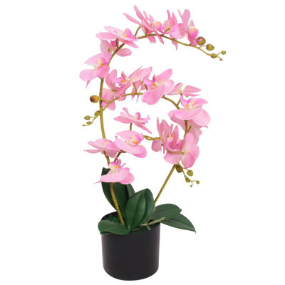 65cm Faux Flowering Plant in Pot