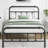 Oley 14-Inch Meatl Platform Bed with Headboard and Tailboard for Storage-174739447