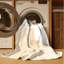 Tapis beige lavable à la machine Abaokoro-694913119