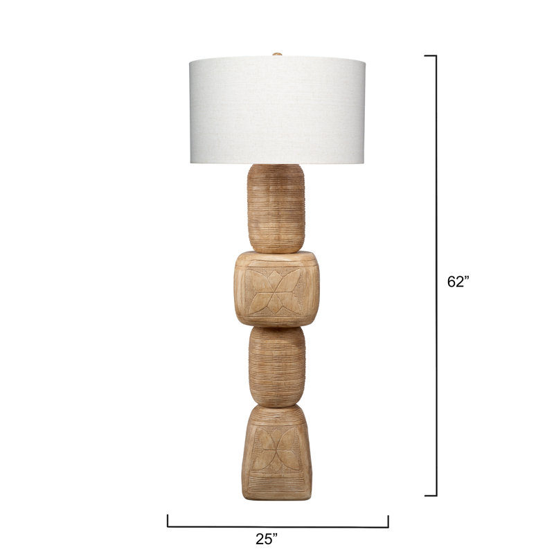 Totem Floor Lamp, Natural