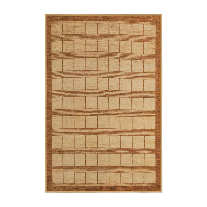 Abstract Indoor Rug, Rectangle 7' x 9'