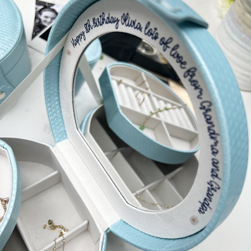 Jewellery Box + Mirror