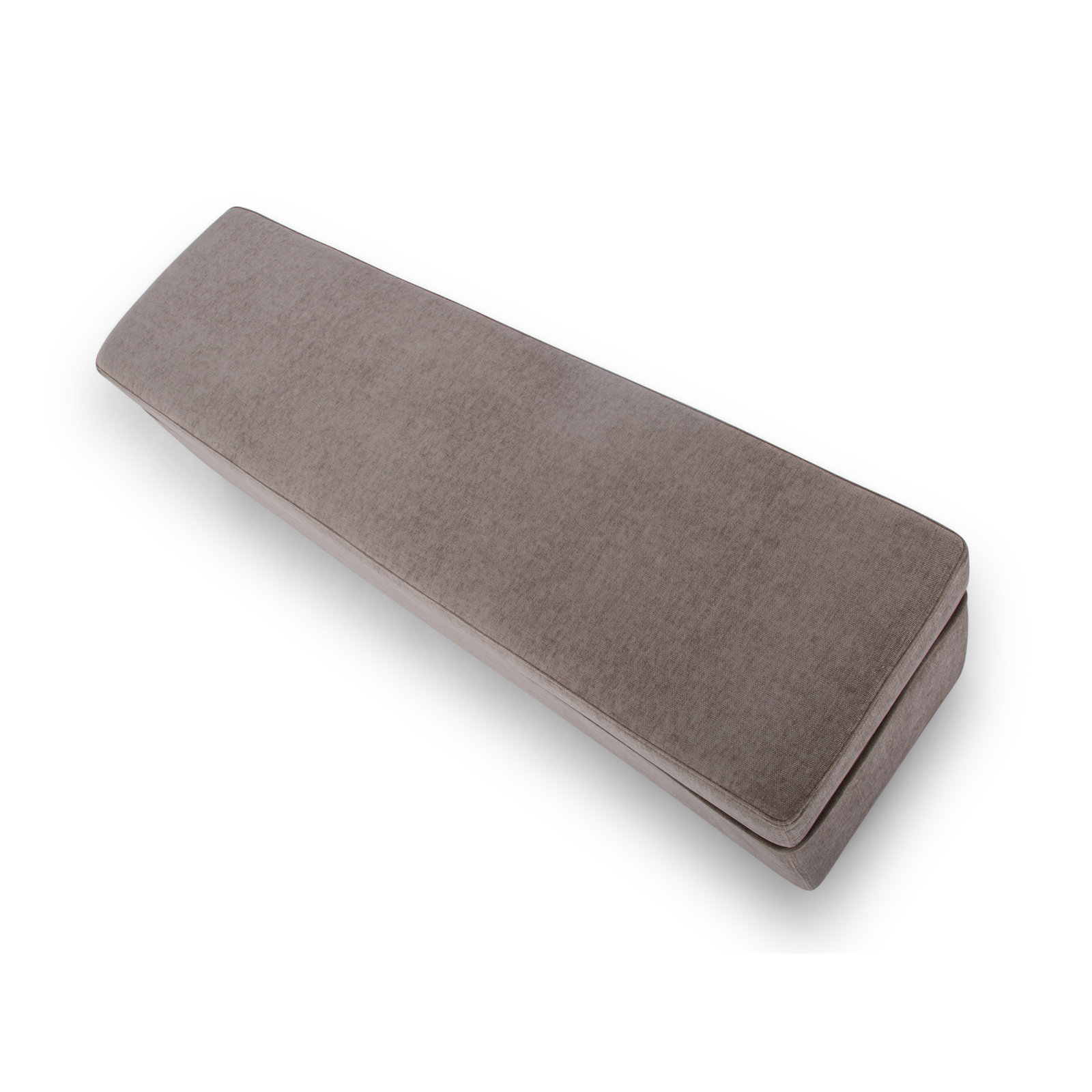 Mel Storage Bench, Honeycomb Walnut Chenille