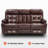 Zhanea Power Reclining Sofa with Heat and Massage,  3-Seat Dual Recliner Sofa-2006917182