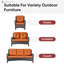 Coussin de siège / dossier d'extérieur Schutt-2115666462-2102413372