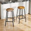Counter Stool with Metal Frame-299028596