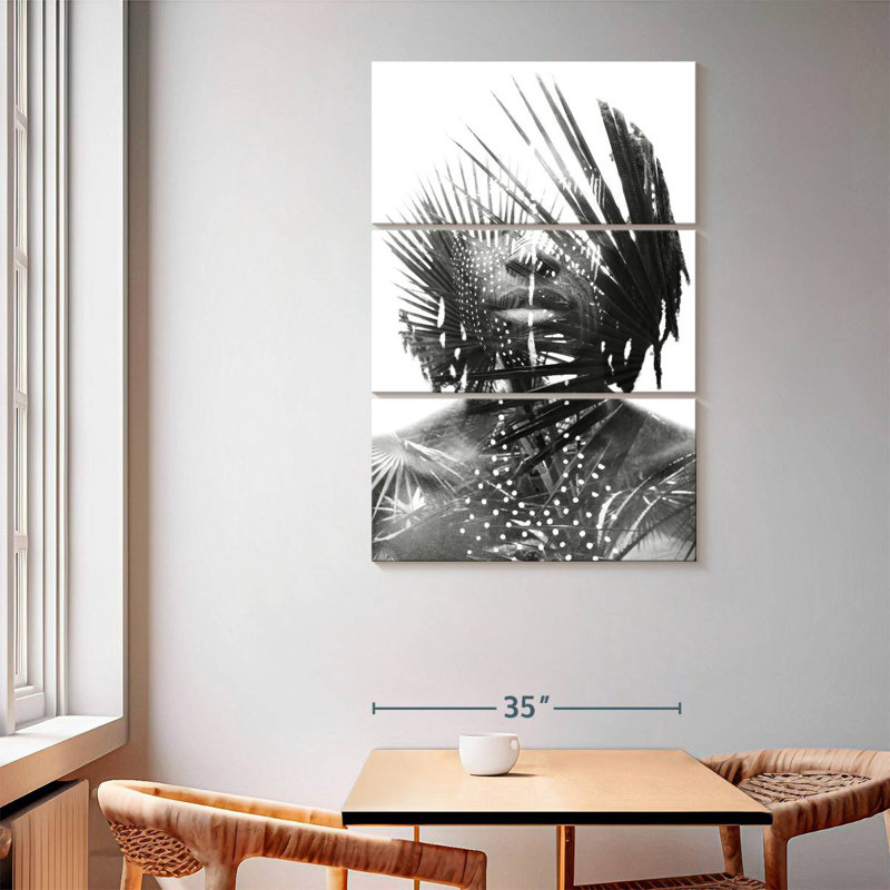 Leisha Chris Paul, 65" H x 42" W