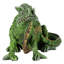 Statue de chameleon voile