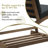 Polett Teak Wood Patio Outdoor Armless Lounge Chair-523763693-478877352