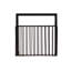 Etherton Wall Shelf Wine Rack With Glass Holder in Black