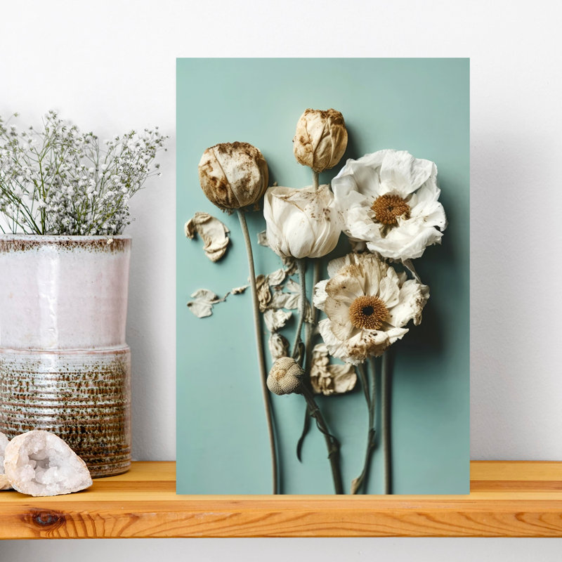 Faded Elegance Elegant Rustic Vintage Flower Nature Wall Art Print 1 Piece Wrapped Canvas Wall Art, 45.72cm H x 30.48cm W
