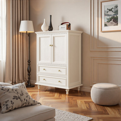 Large-capacity storage cabinet in the living room
