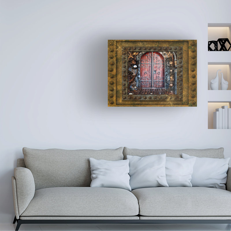Art sur toile Kyelynn Tina Mitchell Steampunk, H 32 po x l 32 po x P 2 po
