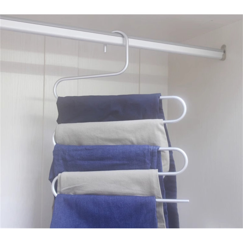 Cintre pour pantalons en alliage d'aluminium, 10