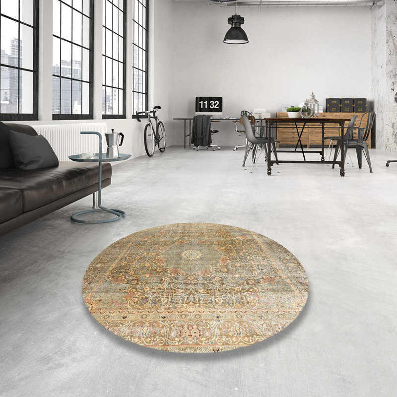 Antonella Oriental Indoor Rug, Round 6'