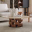 Table basse en travertin de style Wabi-sabi-48583947-48583940