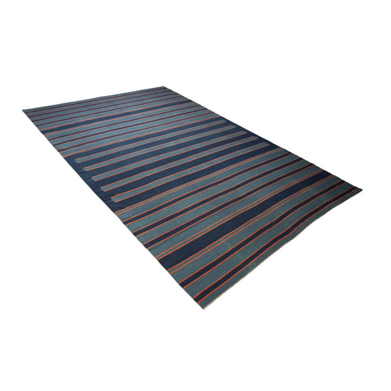 Dhurrie Hand Woven Wool Area Rug