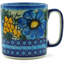 Tasse à café maïs dans le bleu