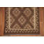Tapis de marche réversible en laine Kilim 3 x 7