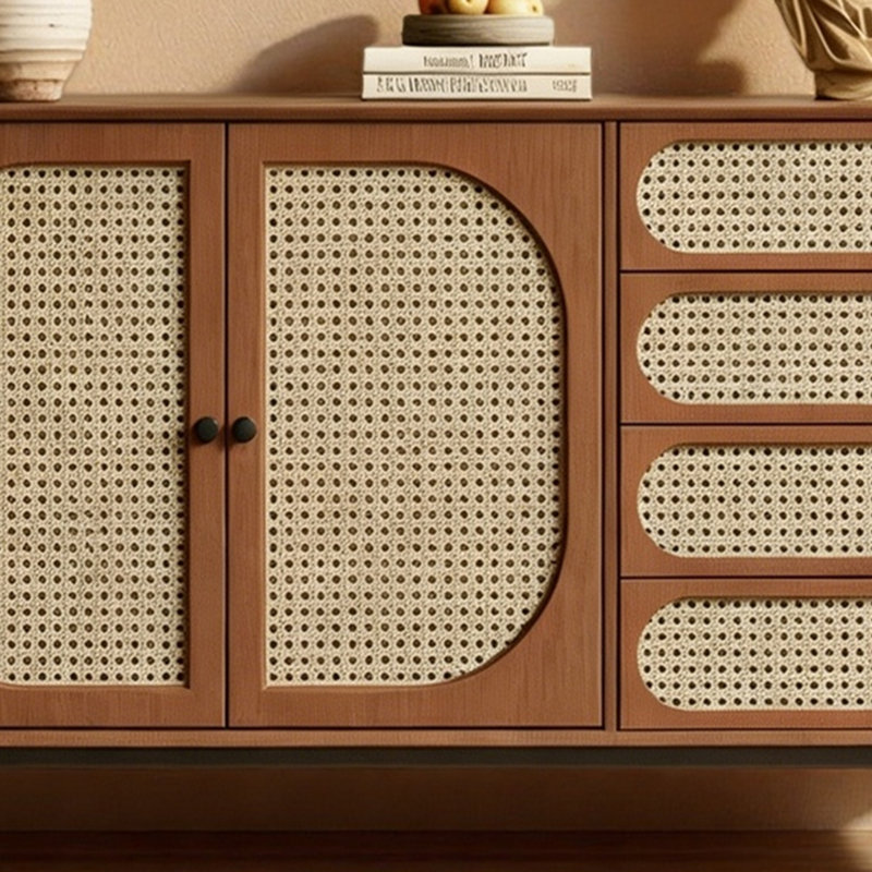 Buffet en frêne, H 35,43 po x l 70,87 po x P 14,96 po