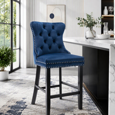 Chaise de salle à manger rembourrée moderne