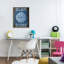 Estampe numérique Slam Dunk bleu marine, design par Marcus Prime-356345446-356345448