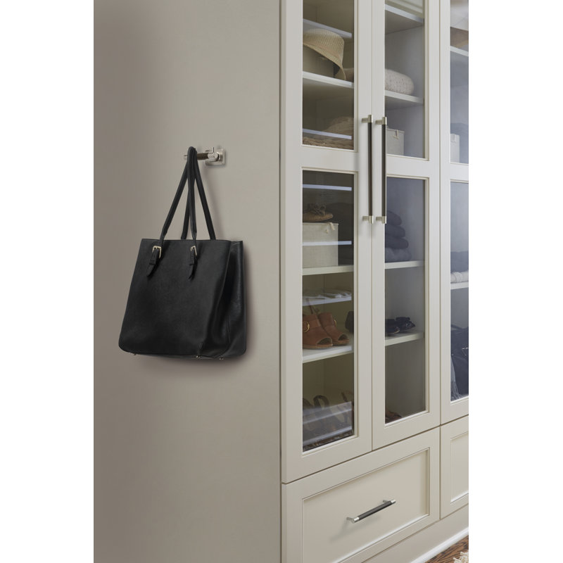 Poignée d'armoire Esquire 8 pouces (203 mm) centre à centre en nickel satiné / bronze huilé, 8 po d'un centre à l'autre