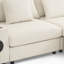 Canapé modulaire avec haut-parleurs Bluetooth, canapé en L avec console