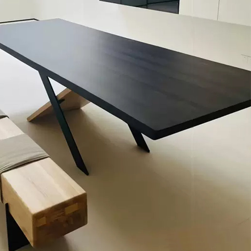 Ensemble de salle à manger rectangulaire, H 29,53 po x L 62,99 po x l 27,56 po