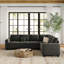Canapé modulaire en L 5 pièces Shavera-1770076087