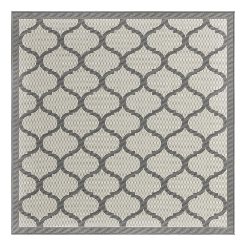 Unionville Geometric Indoor / Outdoor Rug, Square 6'1"