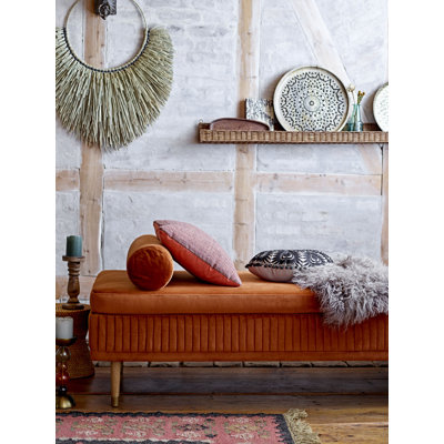 Maness Wicker Floating Shelf