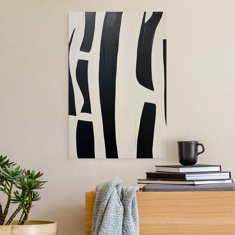 Série ABSTRACT DCXCI - Impression sur toile seulement - NON CADRE, H 27 po x l 18 po
