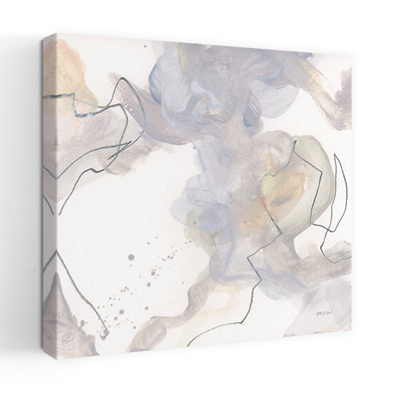 Art contemporain, art contemporain abstrait, H 48 po x l 48 po