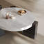 Table basse ronde en marbre Light Light