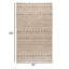 Camille Geometric Area Rug in Light Brown/Beige-1758345594