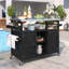 Îlot de cuisine extérieur (tabouret non inclus)